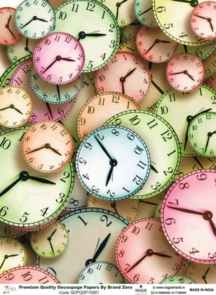 Brand Zero Premium Quality Decoupage Paper Pack of Two - Design Code: BZPQDP10061