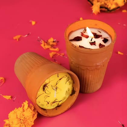 Chamakti Kulhad Candle Diwali Gift