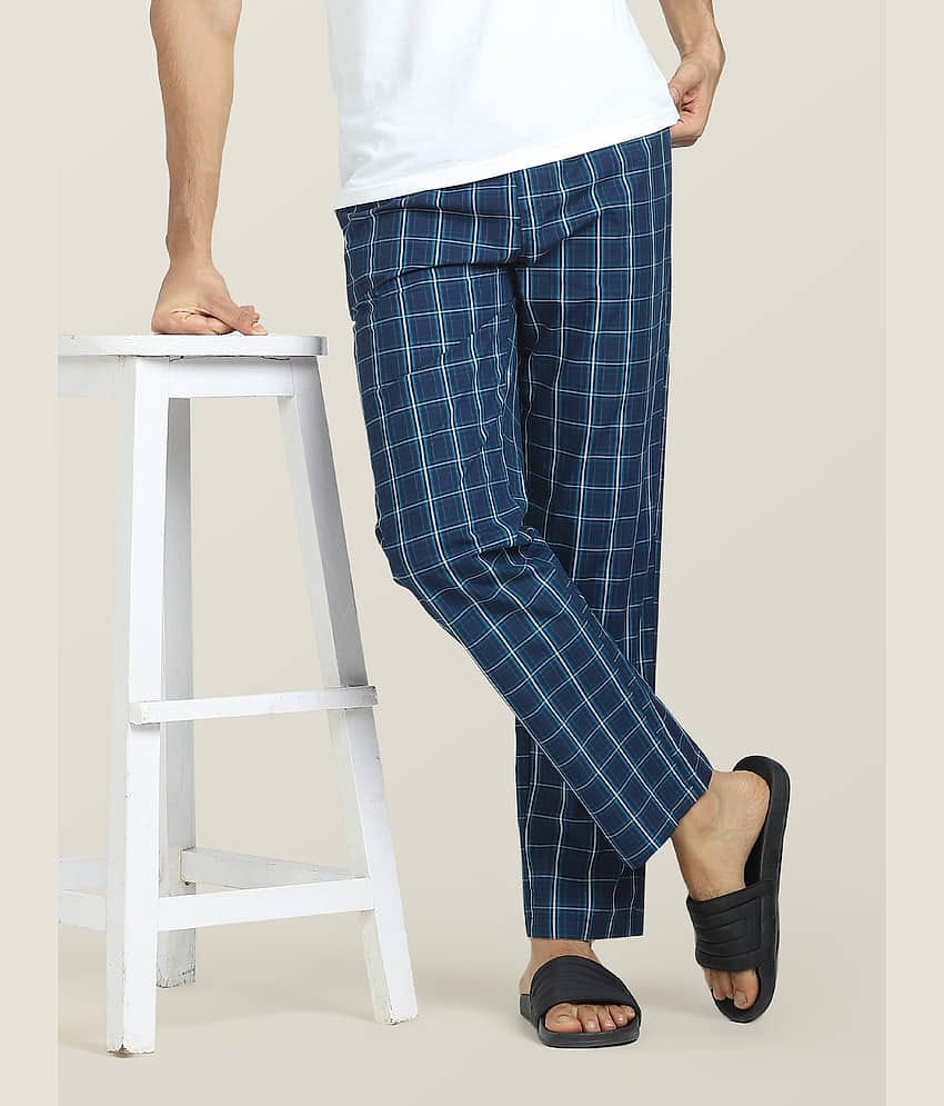 XYXX Pack of 1 Pyjama For Men's ( Blue )