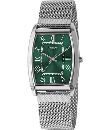 Reboot Silver Stainless Steel Analog Men's Watch