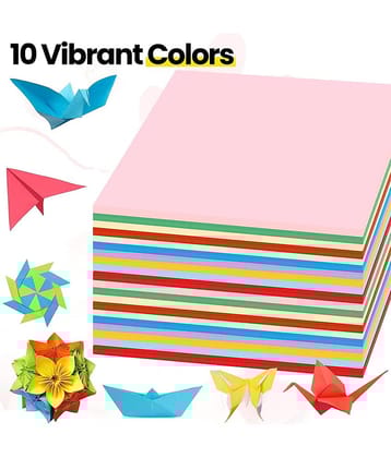 Freedy A4 100 Coloured Sheets (10 Sheets each color) Copy Printing/Art and Craft Paper Double Sided ColouredOffice Stationery Children's Day Gift, Birthday Gift, Party Favors,christmas decor etc