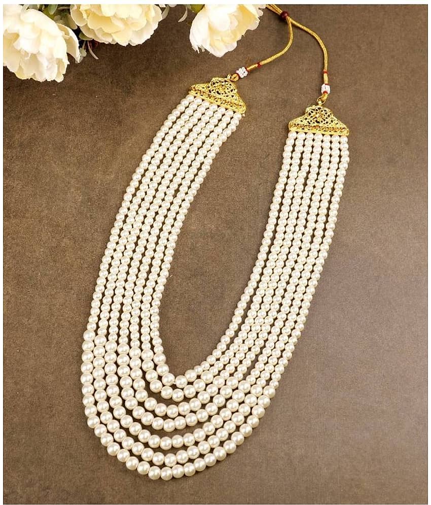 Dulha groom sherwani Necklace/Moti Mala for Men for wedding | Groom Mala
