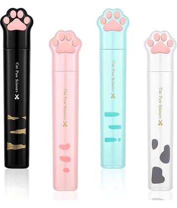 KP2® Multi-Purpose Mini Scissors Portable Functional Scissors Sewing Scissors Lovely Cats Paws Design for Art Crafts Projects