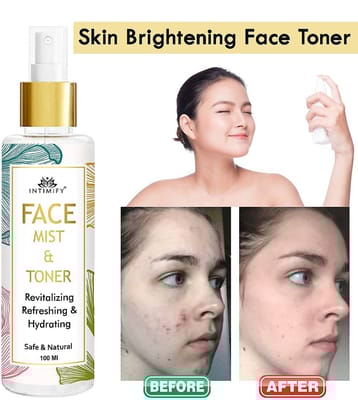 Intimify Face Mist & Toner, Moisturizing Skin Toner, Facial Mist Spray, Toner Mist, 100 Ml