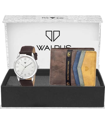Walrus WWWC-COMBO3 Leather Analog Men's Watch