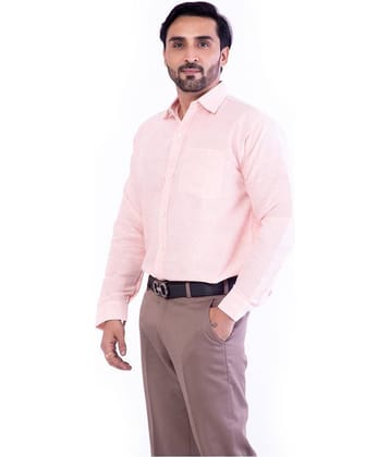 DESHBANDHU DBK - Orange Cotton Regular Fit Men's Casual Shirt ( Pack of 1 )