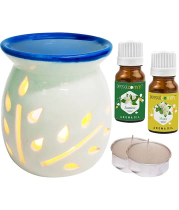 Peepalcomm Ceramic Aroma Oils & Diffusers Set - Pack of 5