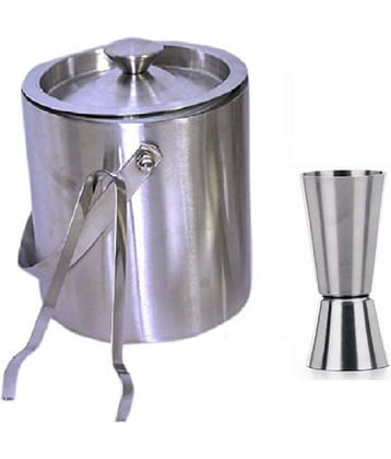 Dynore Steel Double Walled Ice Bucket