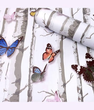 Wow Interiors Nature Wallpaper ( 45 x 500 ) cm ( Pack of 1 )