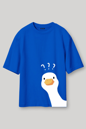 Duck - Oversized T-Shirt-XS