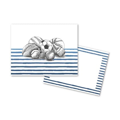 Have A Ball - Notecards-Pack of 10 / No