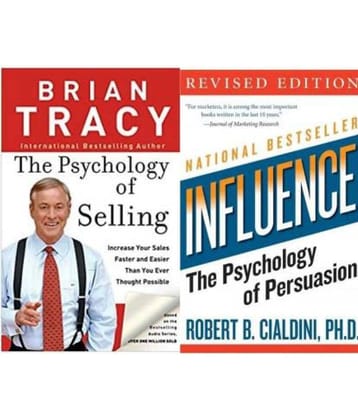 Combo Of 2 (Influence + The Psychology Of Selling ) (Paperback, Brian Tracy, Robert B. Cialdini PH. D.