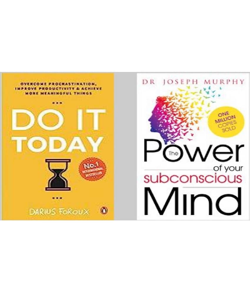 ( combo of 2 books ) Do It Today + The Power of your Subconscious Mind