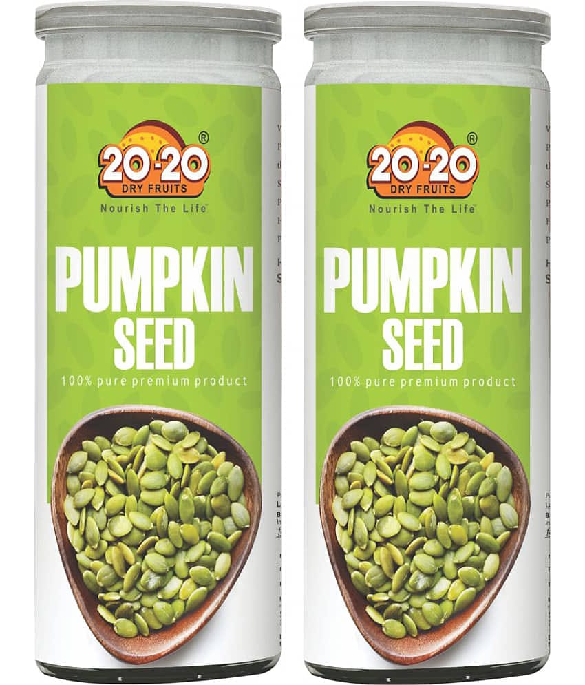 20-20 Dry Fruits Pumpkin Seeds 400 g Pack of 2