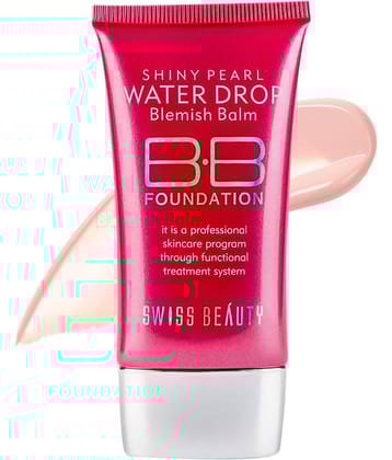 Swiss Beauty BB Shiny Pearl Water Drop Cream Foundation Dark SPF 15 40 g