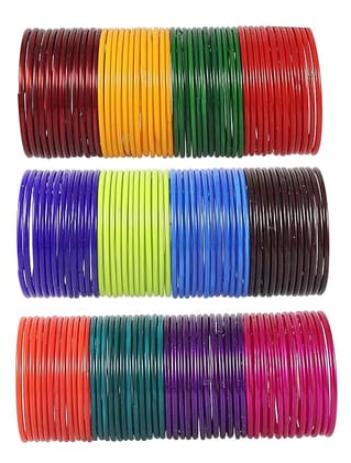 Plain and Glossy Finished Bangle Set For Women and Girls
