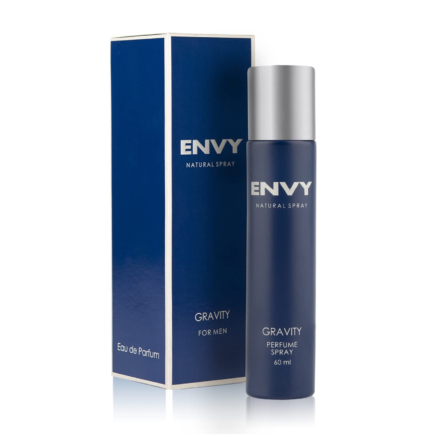 Envy Natural Spray Gravity Perfume Spray, 60 ml - Pack of 2