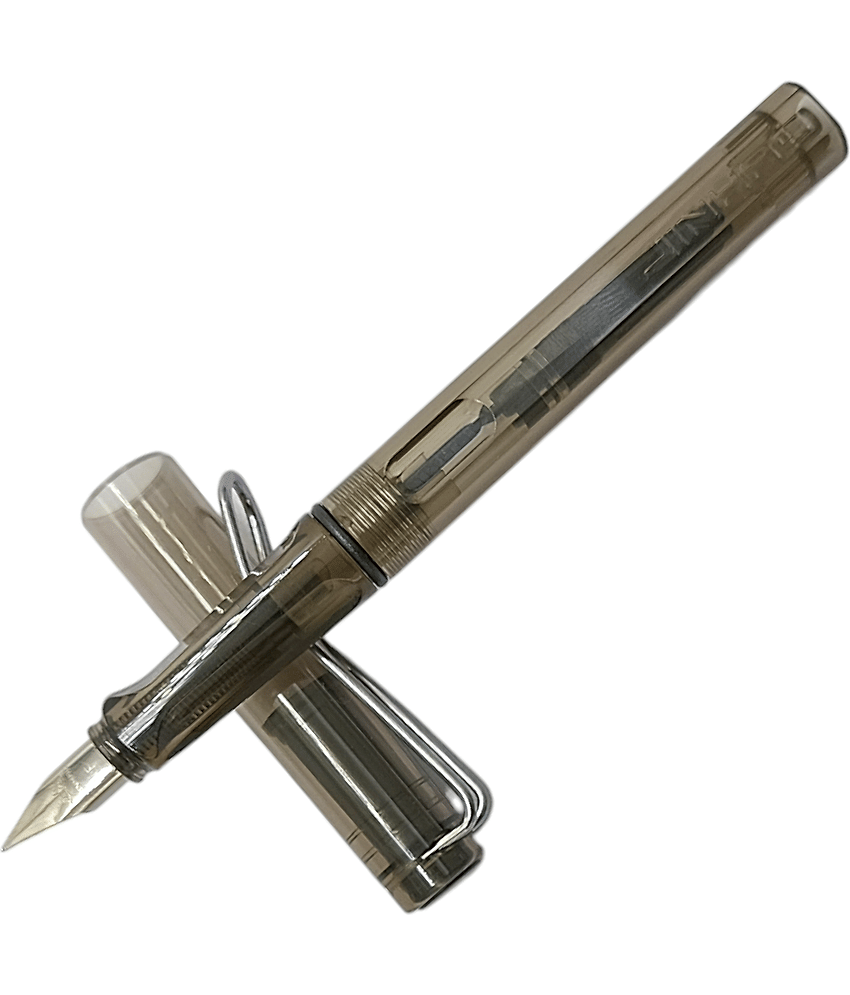 JINHAO Black Fine Line Fountain Pen ( Pack of 1 )