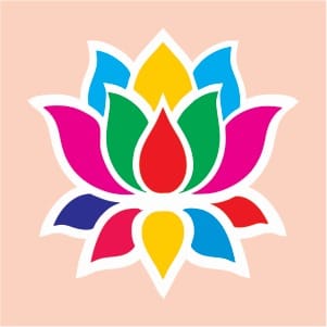 Reusable wooden Stencils Rangoli-30