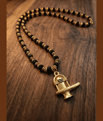 MGSV Gold Men's Religious Mala ( Pack of 1 )
