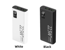 Champion 20000 mAh 22.5W Super Fast Charging Power Bank | Type C PD (Input& Output) Dual USB Output