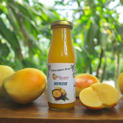 Aamras | Premium Mango Pulp | Traditional Indian Mango Dessert | Ready-to-Serve | No Artificial Preservatives