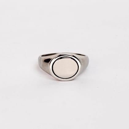 SIGNET 2.0 RING (SILVER)-S