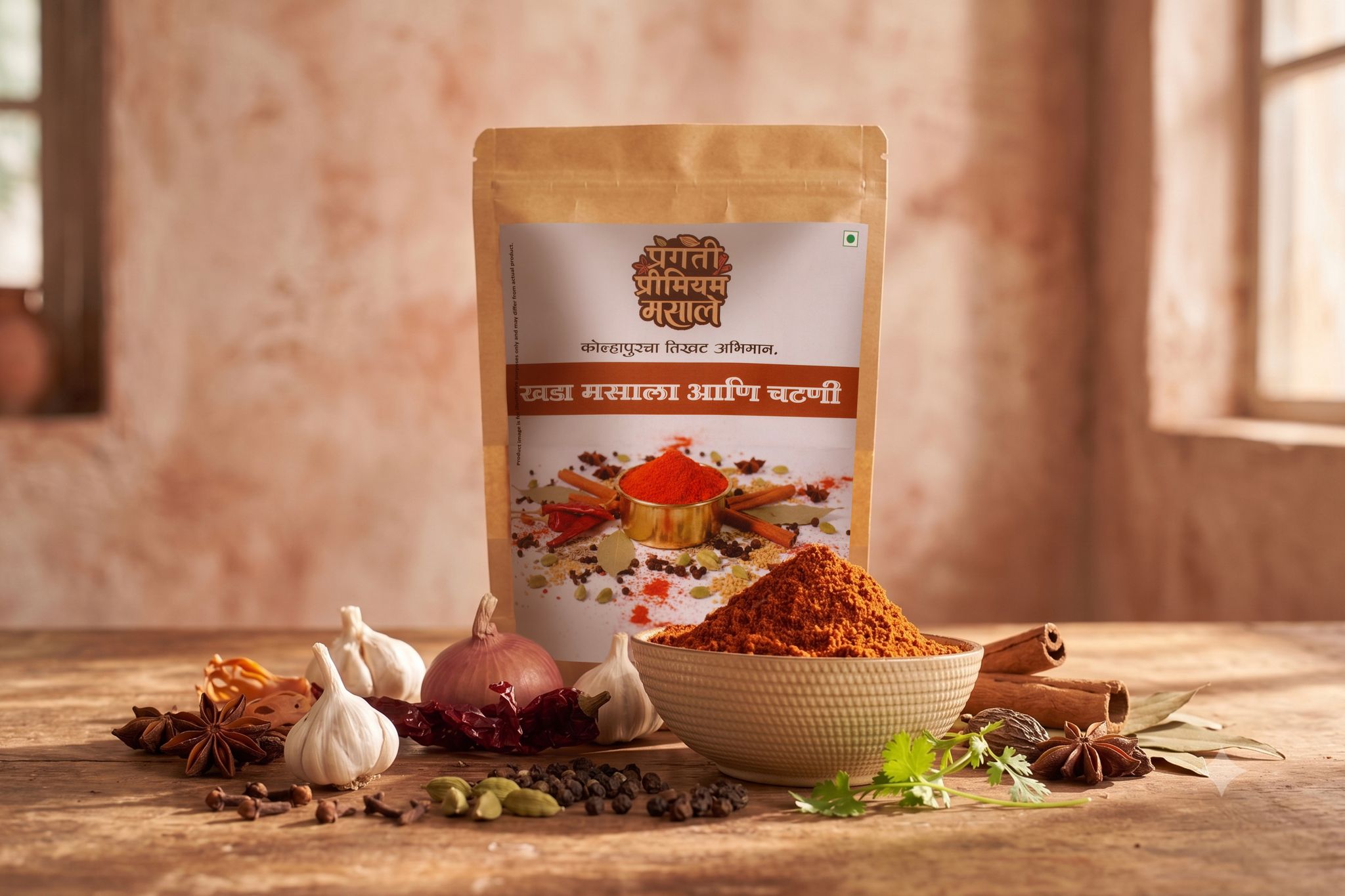 Whole Spice Chutney Mix (Khada Masala Chutney)