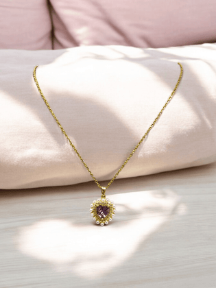 Purple Heart Pendant
