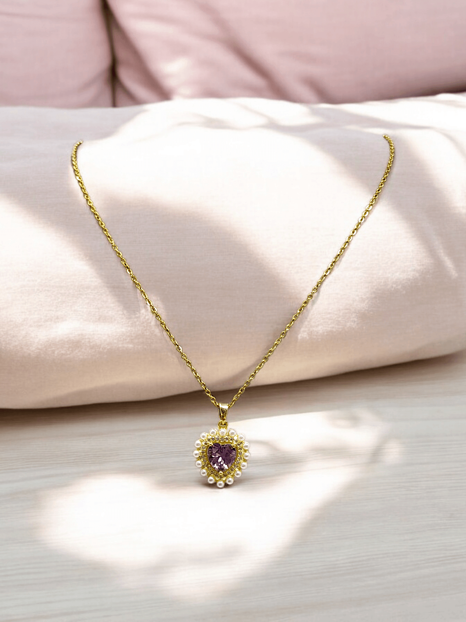 Purple Heart Pendant