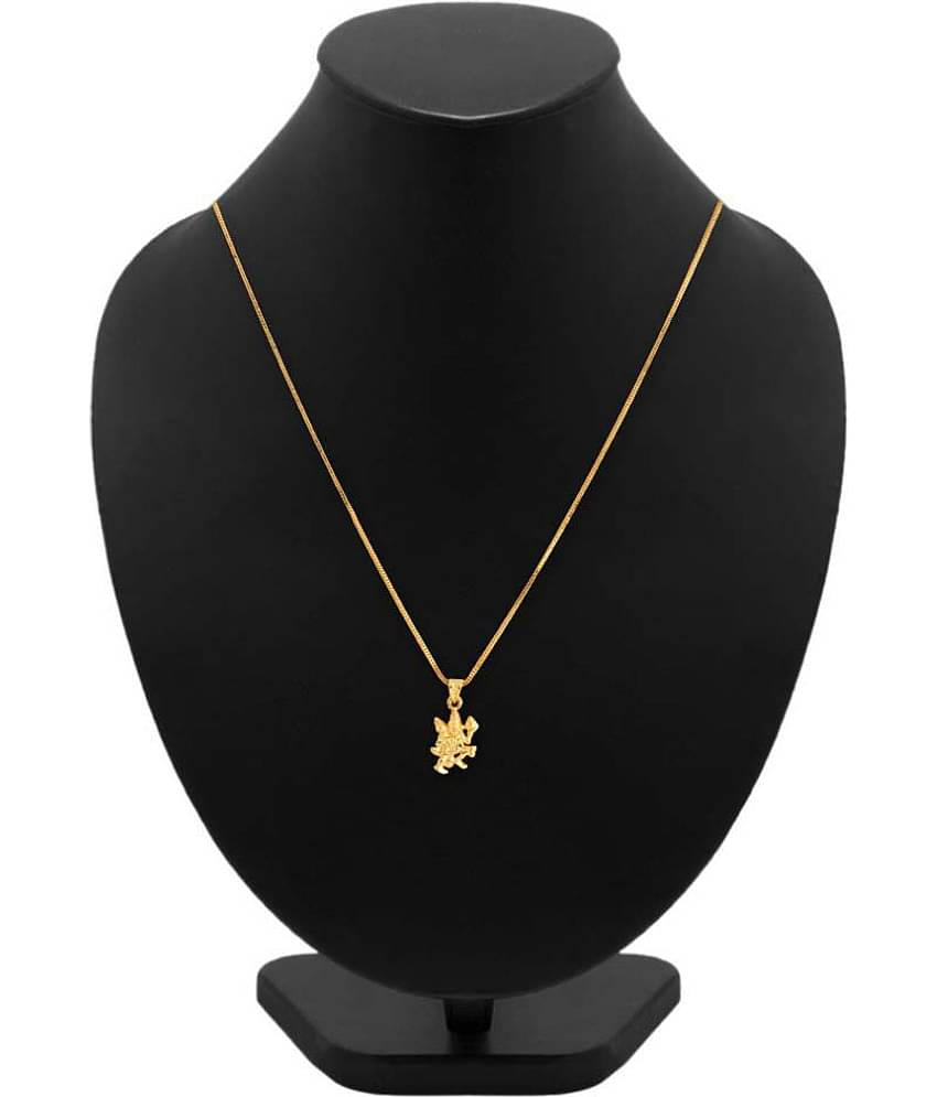 Jewar Mandi - Golden Pendant set ( Pack of 1 )