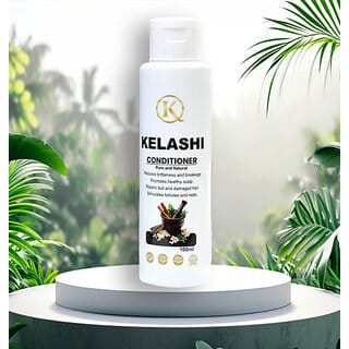Kelashi Conditioner, Pure and natural, Promotes healthy scalp, Reapies Dull and damaged hair, stimulates foliciles and r