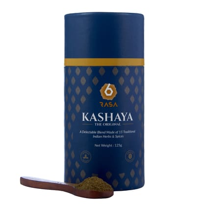 6rasa Kashaya - Herbal Tea Powder | (Pack of 1, 125g)