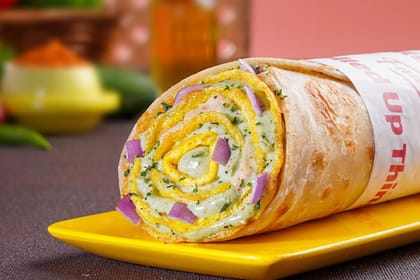 Double Egg Chatpata Roll Double Egg Chatpata Roll