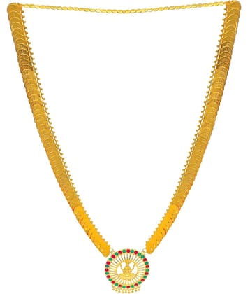 SHANKH-KRIVA - Golden Mangalsutra ( Pack of 1 )