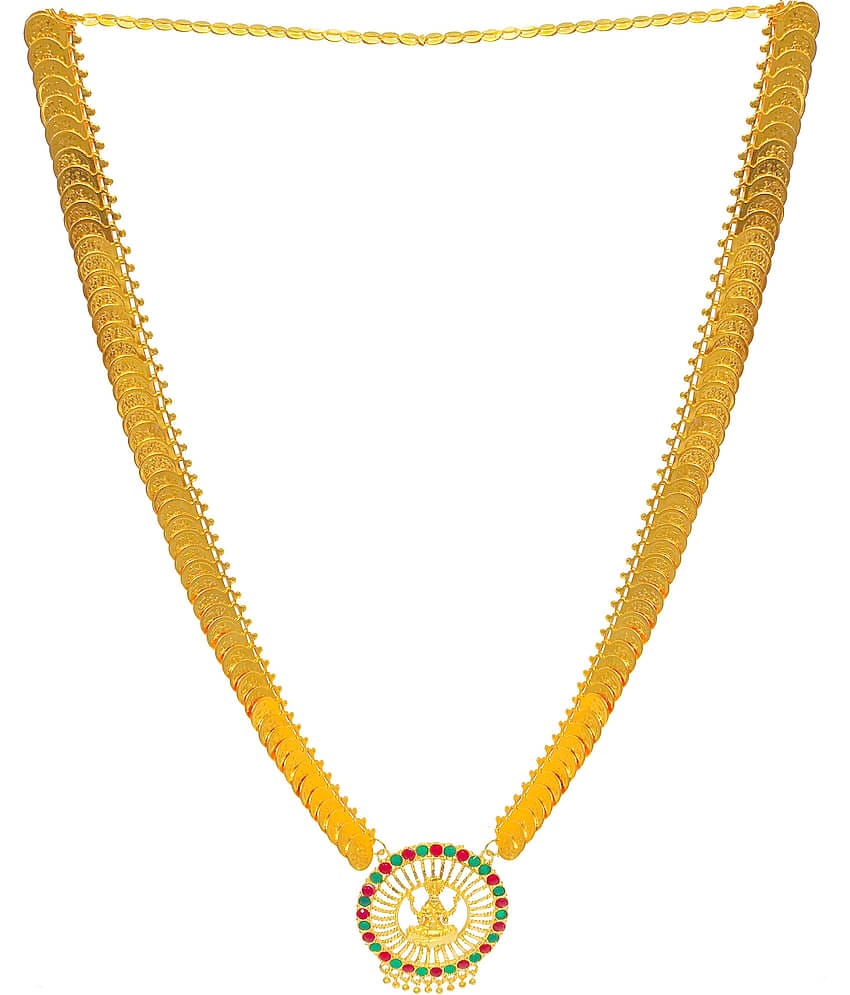 SHANKH-KRIVA - Golden Mangalsutra ( Pack of 1 )