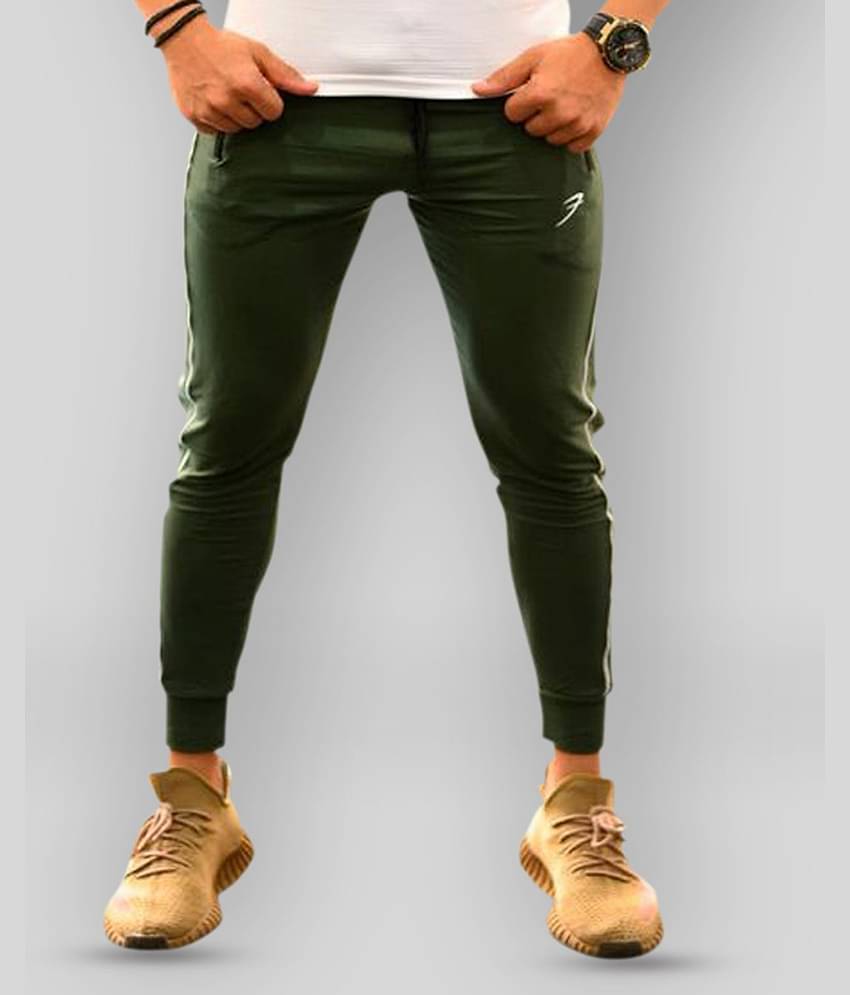 Fuaark - Green Polyester Men's Sports Joggers ( Pack of 1 )