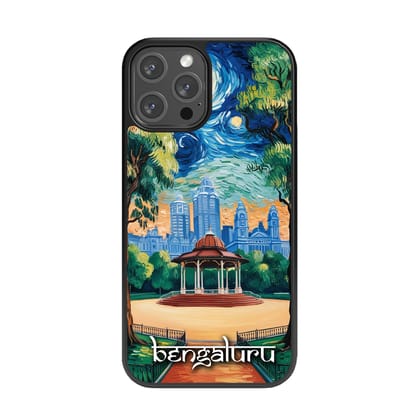 Bengaluru Heritage City Style Glass Phone Case