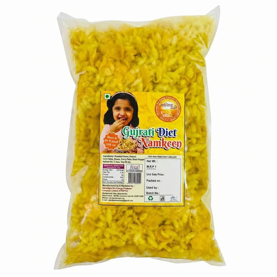 GUJRATI DIET NAMKEEN - 270 gm - 270 gm - One plastic pouch