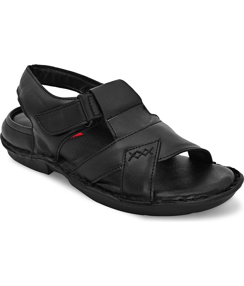 Fashion Victim - Black Men's Floater Sandals