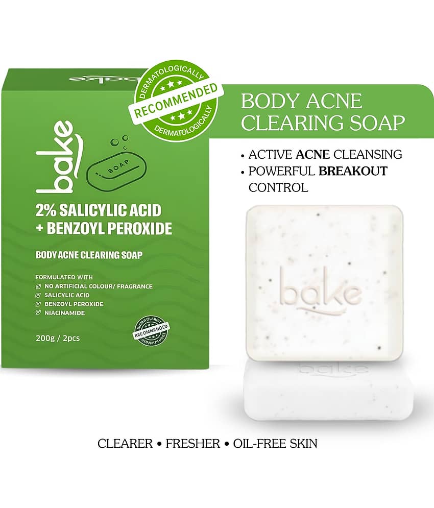 BAKE Exfoliating Soap for All Skin Type ( Pack of 2 )