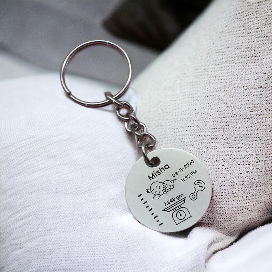 Newborn Baby Keychain