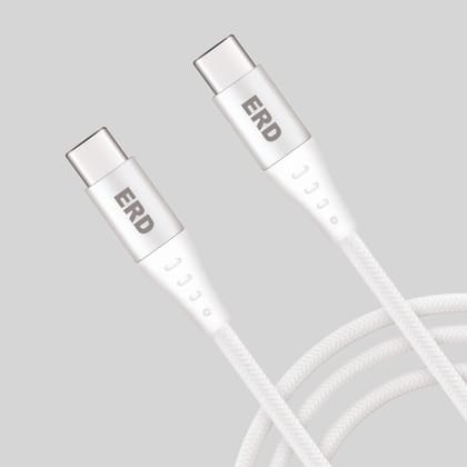 ERD UC-115 USB-C TO C IP15 Braided Power Delivery Cable