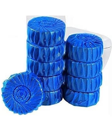 DHSMART Automatic  Blue Clean Bubbles Toilet Cleaner Tablets Bowl.Bathroom Toilet Tank Cleaner 1 Pack of 10