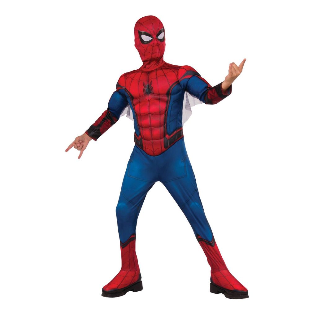 Ultimate Fancy Spiderman Muscular Costume w/ Face Mask for Kids - Size L - Age 8-10 YRS - Party and Festive Needs | Buy online on ZillyBuy
