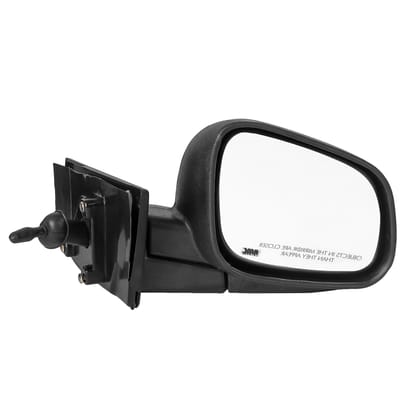 RMC Car Side Mirror Suitable For Beat With Lever (2010-2017) (ABS & Glass) | Non Auto Fold | Manually Operated (Black) RIGHT SIDE (DRIVER SIDE) RMC Car Side Mirror Suitable For Beat With Lever (2010-2017) (ABS & Glass) | Non Auto Fold | Manually Operated (Black) RIGHT SIDE (DRIVER SIDE)