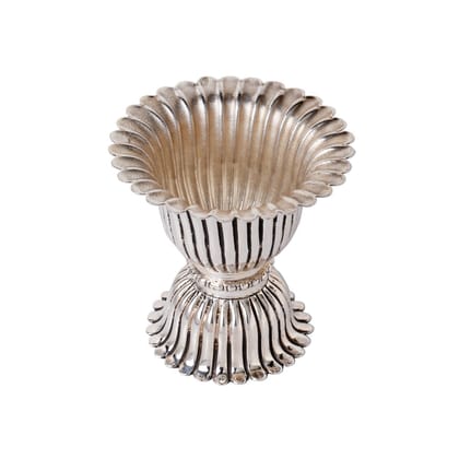 sterling silver neoclassical candle holder