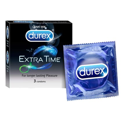 Durex Love Sex Extra Time Condoms 3 Pcs