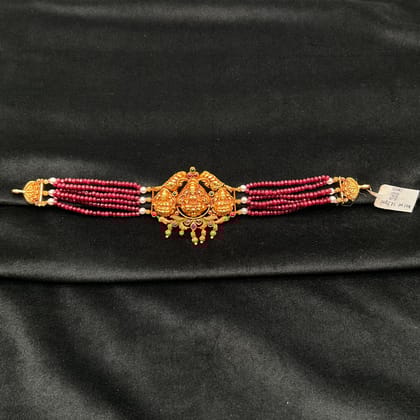Silver choker Red Beats 2