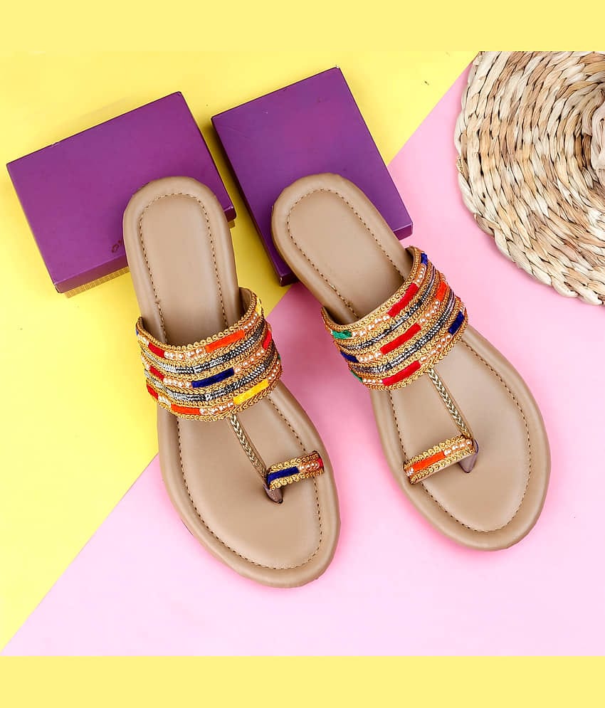 Paduki Gold Women's Flats